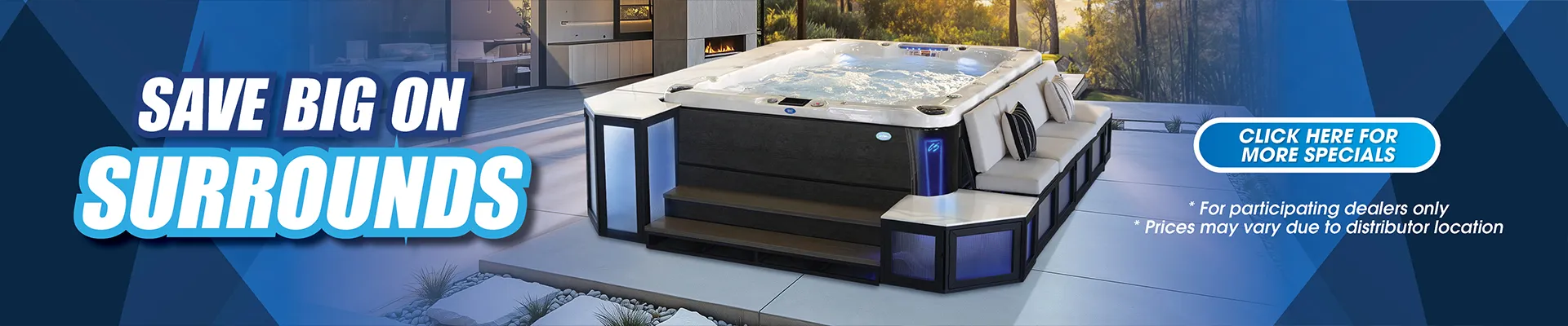 Calspas hot tub being used in a family setting - Reno